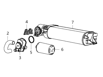 Chrysler 300 Vapor Canister - 68423700AB