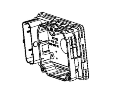 Jeep Wrangler ABS Control Module - 68438388AD