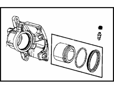 Jeep Cherokee Brake Caliper - 68225169AD