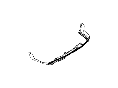 Mopar 68157471AA Rear Bumper Cover Lower