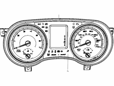 Chrysler Instrument Cluster - 68149017AA