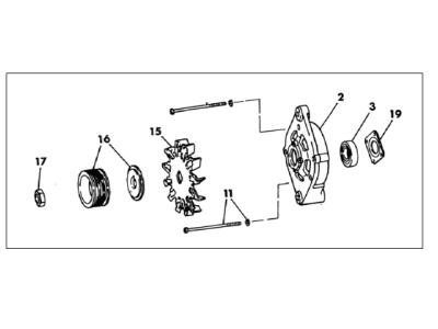 Chrysler LeBaron Alternator - R5252539