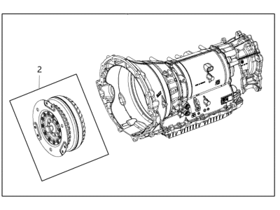 2016 Ram 1500 Torque Converter - 68283162AA