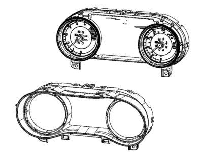 Mopar 68492635AC Cluster-Instrument Panel