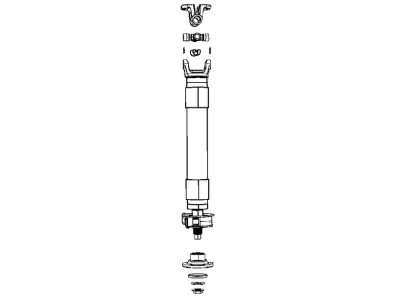 Mopar 68322766AC Drive Shaft