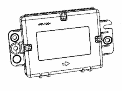 Chrysler HVAC Control Module - 68447892AB