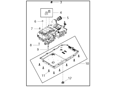 Jeep Grand Cherokee Valve Body - 68448223AA