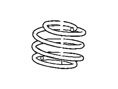 2007 Dodge Caravan Coil Springs - 4743764AB