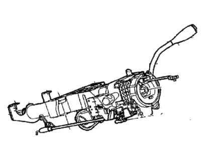 2017 Ram 3500 Steering Column - 5XW041XTAC