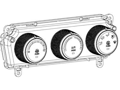 Ram ProMaster 2500 A/C Switch - 6RK10DX9AA