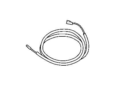 Dodge Magnum Antenna Cable - 5191048AA