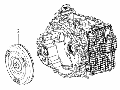 Chrysler Pacifica Torque Converter - 68429316AA