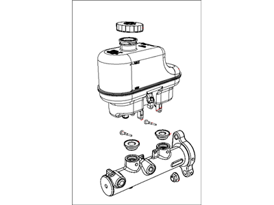 Ram Brake Master Cylinder - 4581585AC