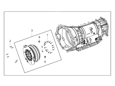 2020 Dodge Charger Torque Converter - RL367522AA