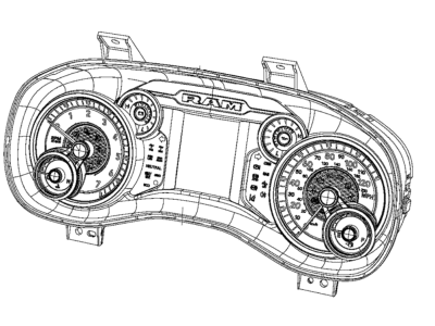 Mopar 68294037AJ Instrument Panel