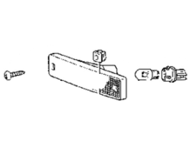 1989 Dodge Colt Side Marker Light - MB597718