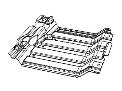 Mopar 5182517AA Belly Pan-Transmission