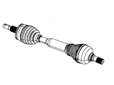 2020 Jeep Cherokee Axle Shaft - 68307684AA