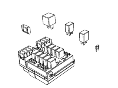 Mopar Relay Block - 68305537AB