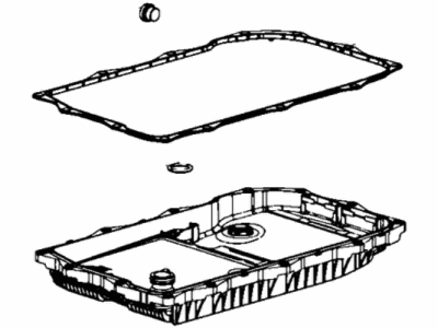 Jeep Transmission Pan - 52854834AB