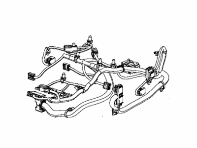 Mopar 68269010AB Wiring-Seat Cushion