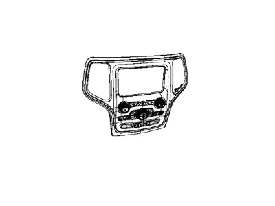 Mopar 5091840AD Stack-Vehicle Feature Controls