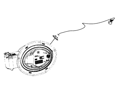 Chrysler Voyager Fuel Filler Housing - 68228470AG