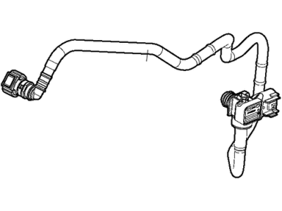 2016 Ram ProMaster City Brake Booster Vacuum Hose - 68261732AA