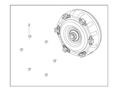 2018 Ram 3500 Torque Converter - RL335601AA