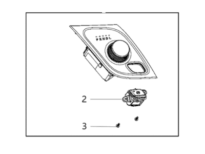 Chrysler Pacifica Automatic Transmission Shifter - 68278036AD