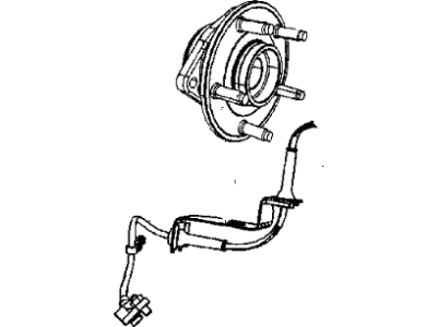 Dodge Nitro Wheel Hub - 2AMVH947AA