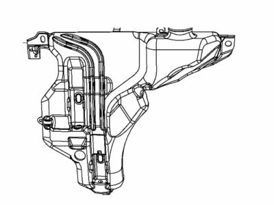 Mopar 68360804AB Reservoir-Windshield Washer