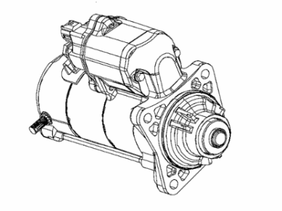 2012 Ram 5500 Starter Motor - R8049020AA