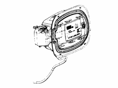 2022 Ram 1500 Fuel Filler Housing - 52029877AC