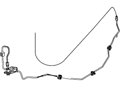 2013 Ram 3500 Brake Line - 68204550AB