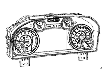 2018 Ram 2500 Speedometer - 68340647AB