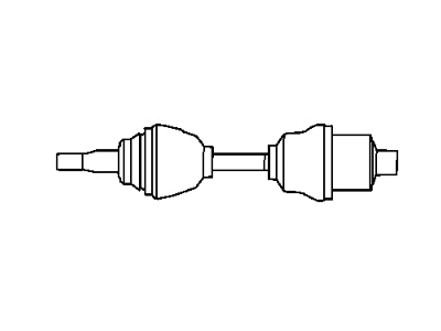 Chrysler 300M Axle Shaft - R5074002AA