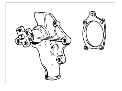 Jeep Cherokee Water Pump - R4626054