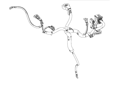 2017 Ram 1500 Battery Cable - 68293804AC