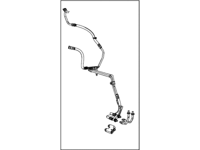 Mopar 68157857AC Tube-Oil Cooler Pressure And Ret