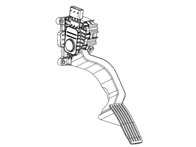 Mopar 4581652AD Pedal-Accelerator