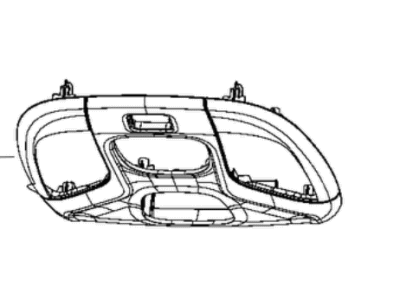 2020 Jeep Compass Dome Light - 5ZV57DX9AB