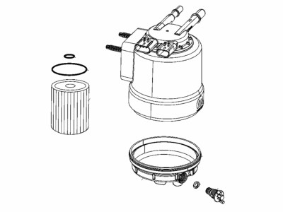 Mopar 68358393AA Filter-Fuel