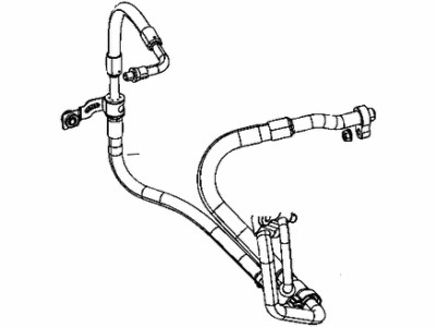 2017 Jeep Cherokee A/C Hose - 68103269AF