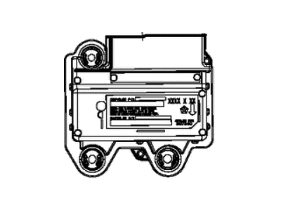 Jeep Cherokee Air Bag Control Module - 68210607AD