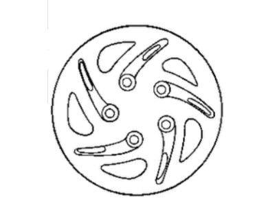 Mopar 4764089 Wheel Cover-Hub Center Cap