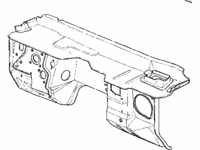 1999 Jeep Cherokee Dash Panels - 55175379AC