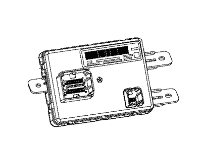 Mopar 68372802AA Air Conditioner And Heater Module