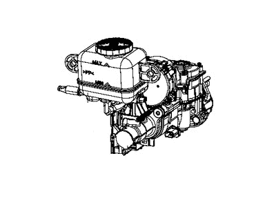 Chrysler Voyager Brake Master Cylinder Reservoir - 68372581AA