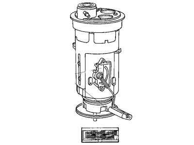 Dodge Dakota Fuel Pump - 5114302AA